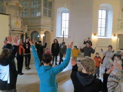 Viele machen mit beim 